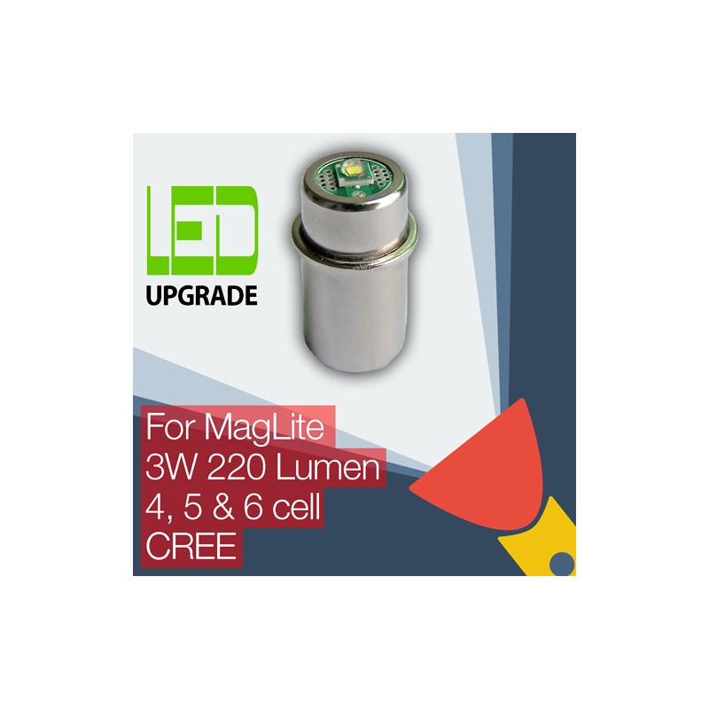 Hochleistung 3w LED Lampe für Maglite 3D 4D 5D 6D/3C 4C 5C 6C Zelle Flashlights