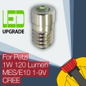 Petzl LED Upgrade Ersatz lampe Stirnlampe Taschenlampen Zoom Duo MES/E10 CREE