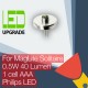 MagLite Solitaire LED Conversion/upgrade bulb for MagLite Solitaire Torch/flashlight 1AAA Cell Philips LED