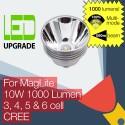 MagLite LED Conversion/upgrade bulb 1000LM High Power for MagLite Torch/flashlight 3D 4D 5D 6D Cell CREE