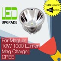 MagLite Rechargeable LED Conversion/upgrade bulb for Mag Charger Torch/flashlight CREE High Power 1000LM!